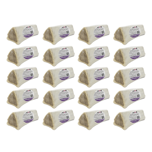 Faunakram - Stuffed Bone m. lam og ris (BF 18/12-25) HEL KASSE M. 20 STK