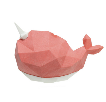 SnackWhale - Godbidslegetøj Til Hunde, Rosa