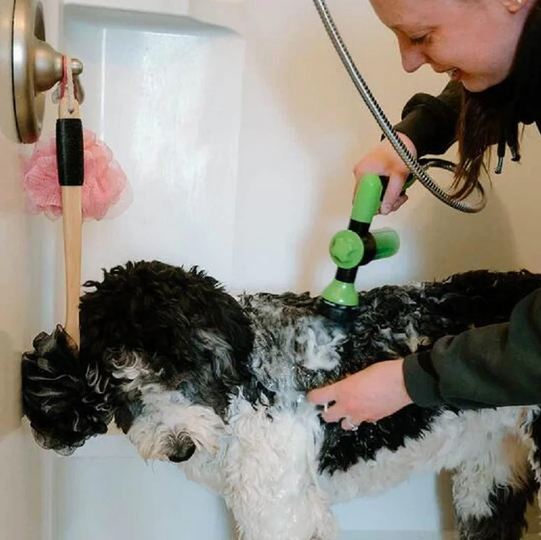 Skumsprøjte til haveslangen | Perfekt til hundebad