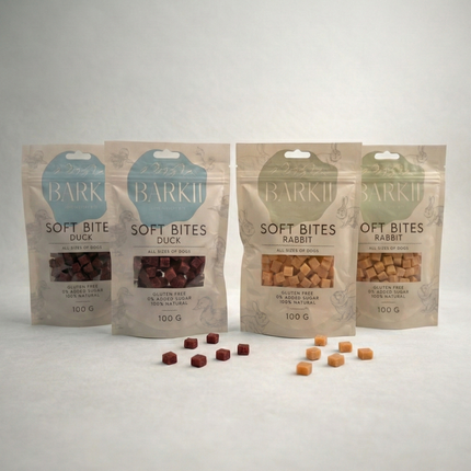 Barkii - Smagspakke m. And & Kanin, 4 Poser