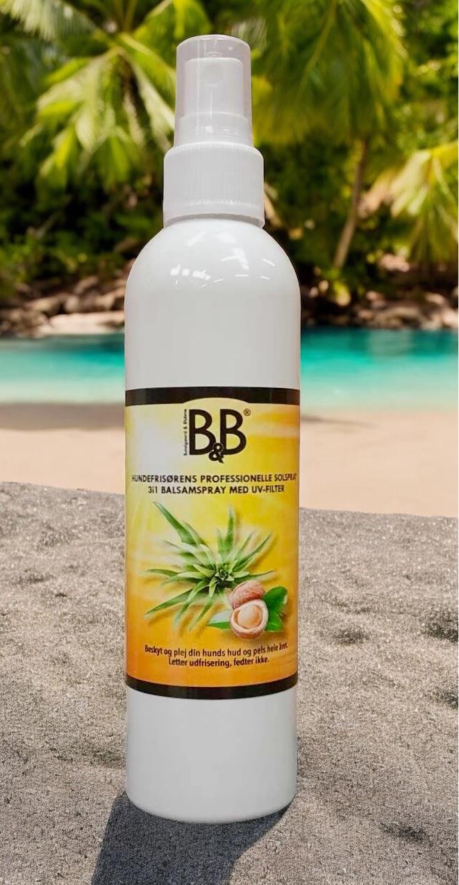 B&B - 3-i-1 Solspray, Leave-In Balsamspray, 200ml
