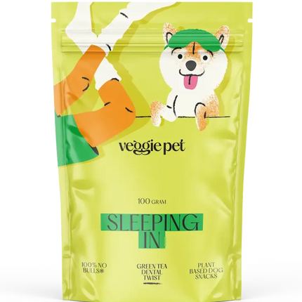 VeggiePet Green Tea Dental twist tyggeben 100g