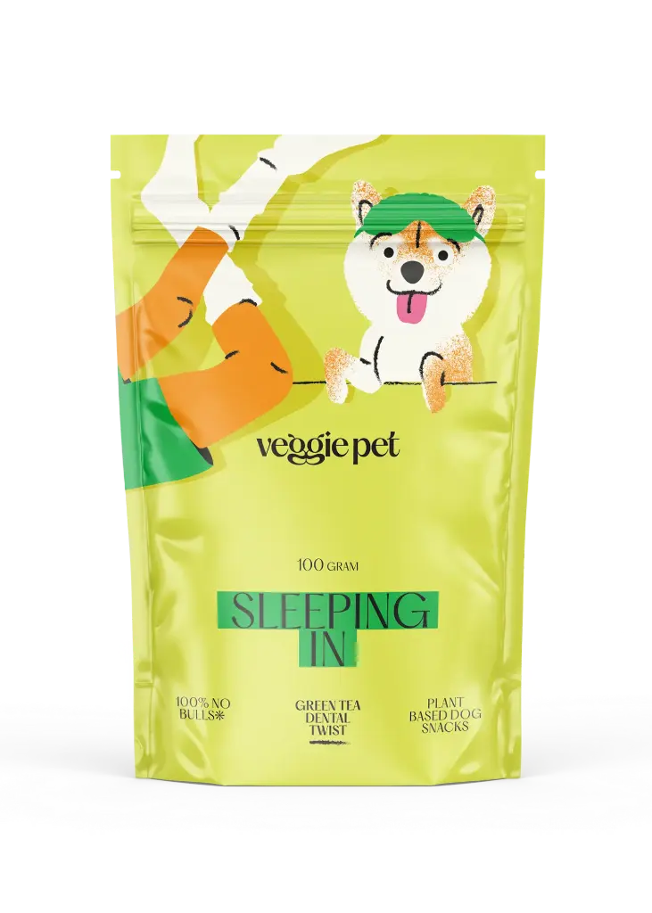 VeggiePet Green Tea Dental twist tyggeben 100g