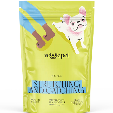 VeggiePet Sweet Potato Training Balls 100g