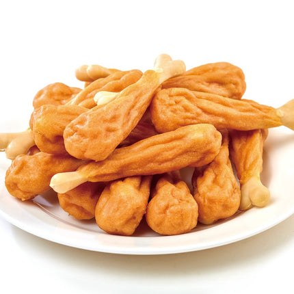 Wanpy - Chicken Jerky & Calcium Bone Wrap 100g