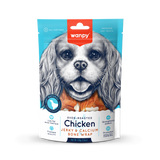 Wanpy - Chicken Jerky & Calcium Bone Wrap 100g
