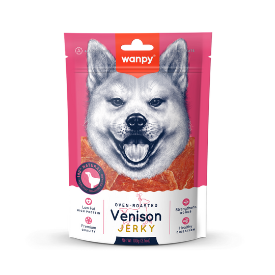 Wanpy - Jerky m. Vildt, 100g