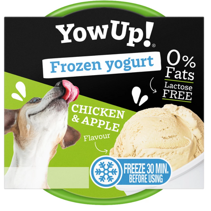 YowUp - Frozen Yoghurt, Kylling & Æble 110g