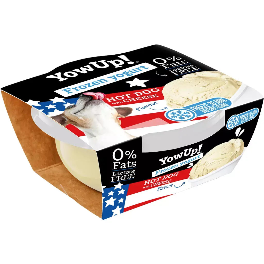 YowUp! Frozen Yoghurt, Hotdog & Ost 110g