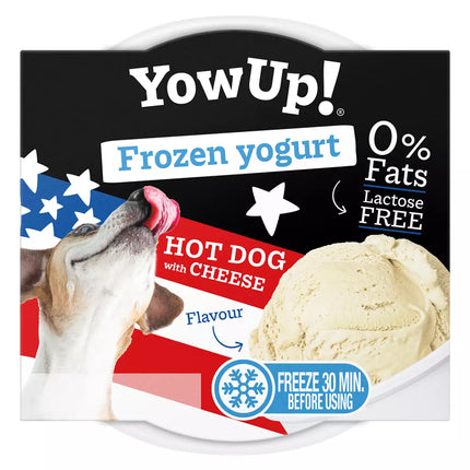 YowUp! Frozen Yoghurt, Hotdog & Ost 110g