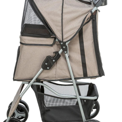 Buggy hundeklapvogn, Taupe