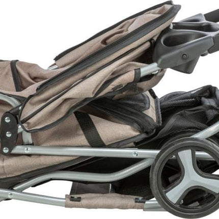 Buggy hundeklapvogn, Taupe