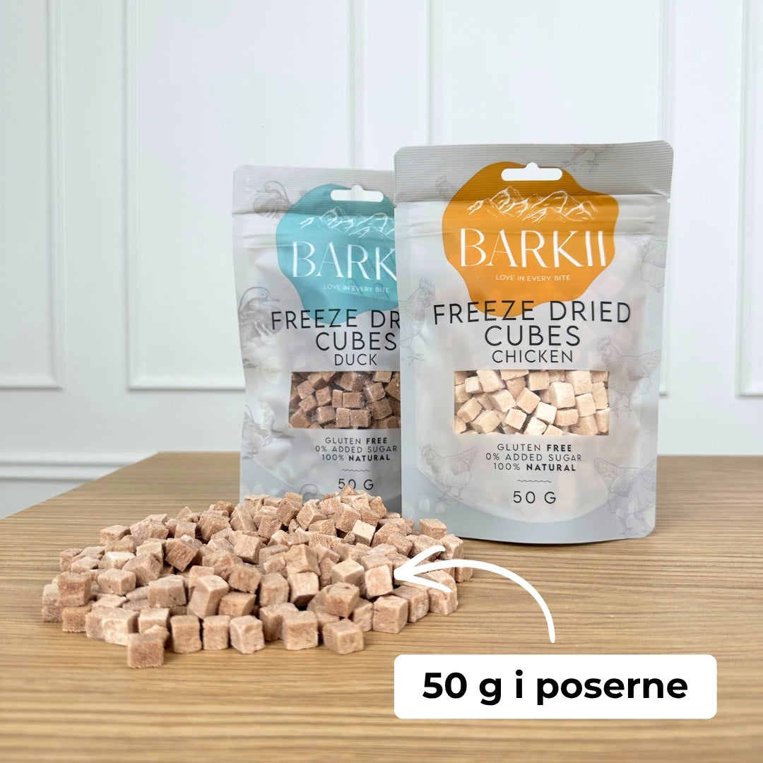 Barkii - Frysetørret Godbidder m. Kylling