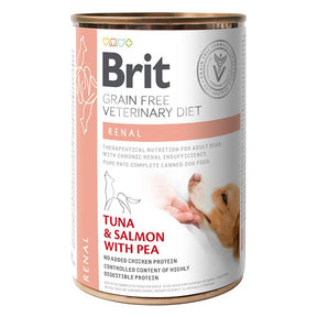 Brit Veterinary Diet Renal vådfoder med tun og laks, 400g