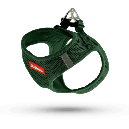 Dogman Air Mesh Step-in Sele, olivengrøn