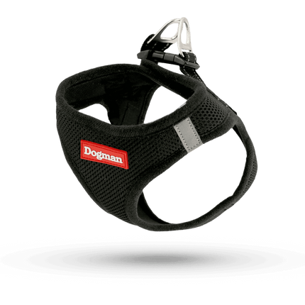 Dogman Air Mesh Step-in Sele, sort