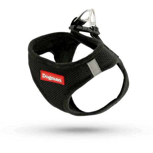 Dogman Air Mesh Step-in Sele, sort