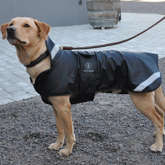 Jacson Barbro - Regnjakke, Sort