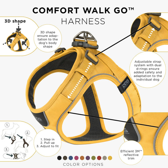 Dog Copenhagen Comfort Walk Go™ hundesele Lemon