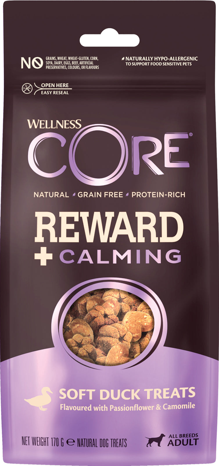 CORE Reward+ Calming Treats med and 170g