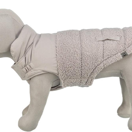 Trixie - Teddy Vinter Hundejakke, Lysegrå