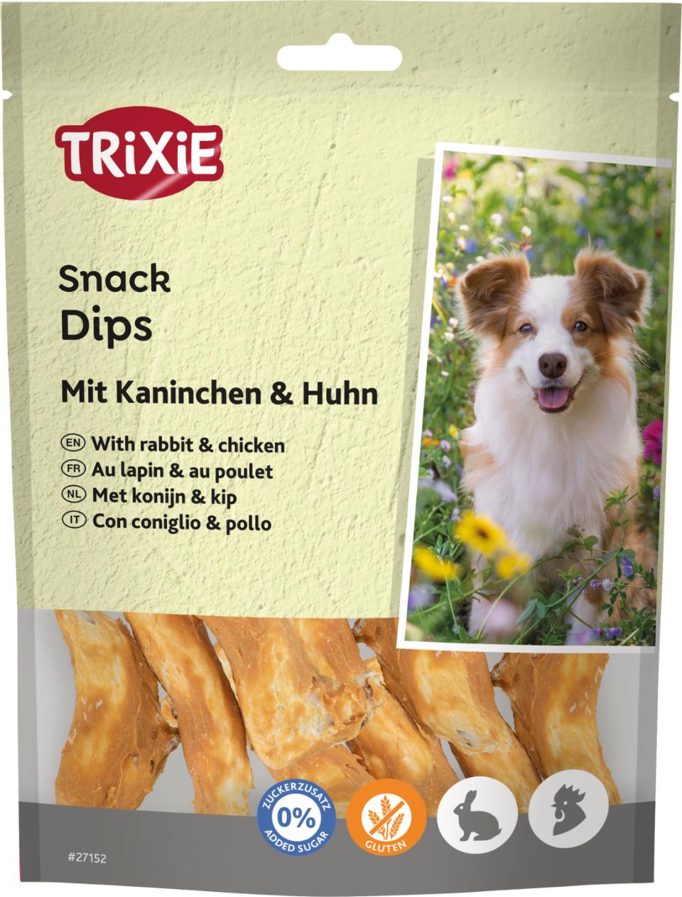Trixie - Kaninben- og haler med kylling, 120g
