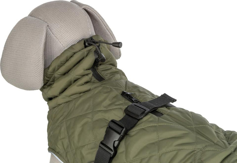 Trixie - Quilted Hundejakke, Army