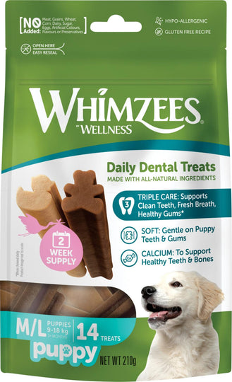 Whimzees - Dental Sticks, Hvalp