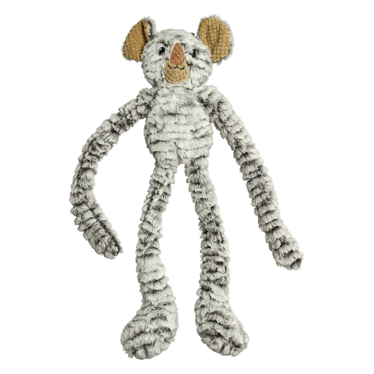 Dogman Koala bamse med reb og pivelyd, grå, 65 cm
