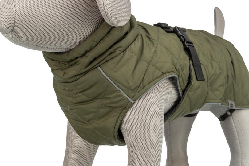 Trixie - Quilted Hundejakke, Army