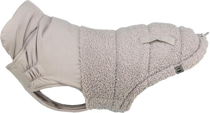 Trixie - Teddy Vinter Hundejakke, Lysegrå