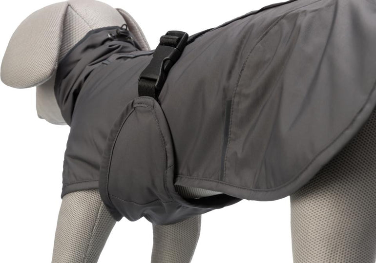 Trixie - Hundefrakke, Stone Grey