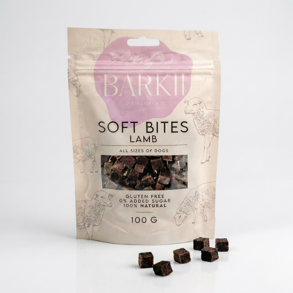 Barkii Bløde godbidder m. lam packshot