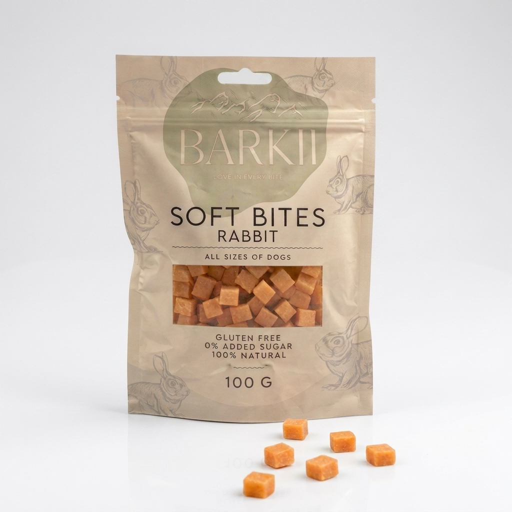Barkii Bløde godbidder m. kanin packshot