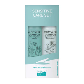 Greenfields Sensitive Care Sæt med aloe vera shampoo og tørshampoo