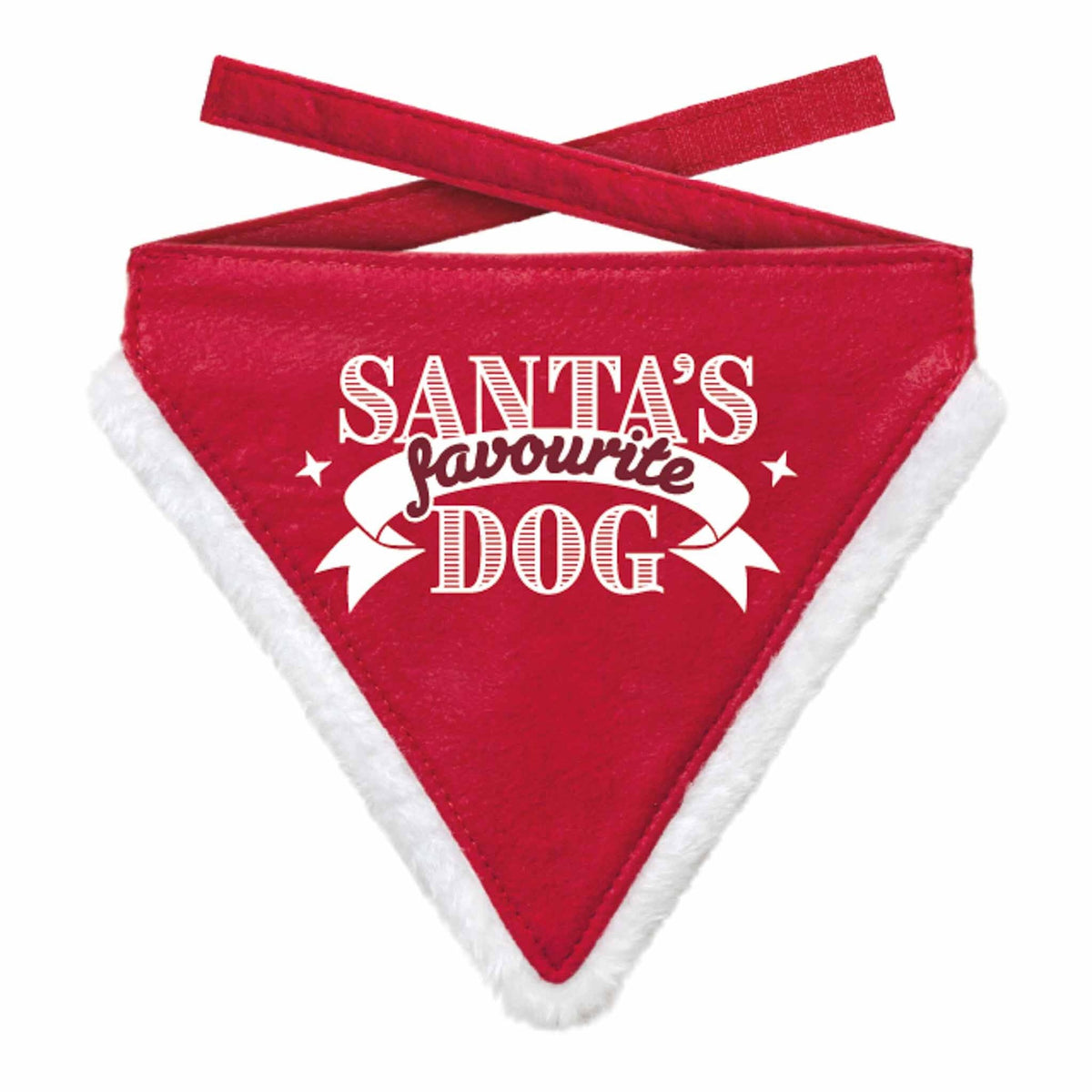 Julebandana Santa's Favourite Dog, Small