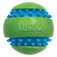 KONG Squeezz Goomz gummibold med pivelyd, grøn, XL