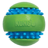 KONG Squeezz Goomz gummibold med pivelyd, grøn, XL