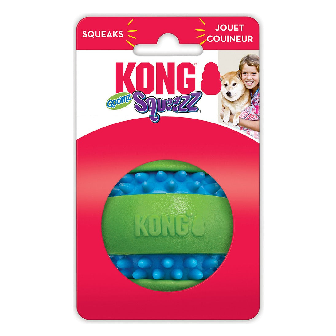 KONG Squeezz Goomz bold i emballage, XL