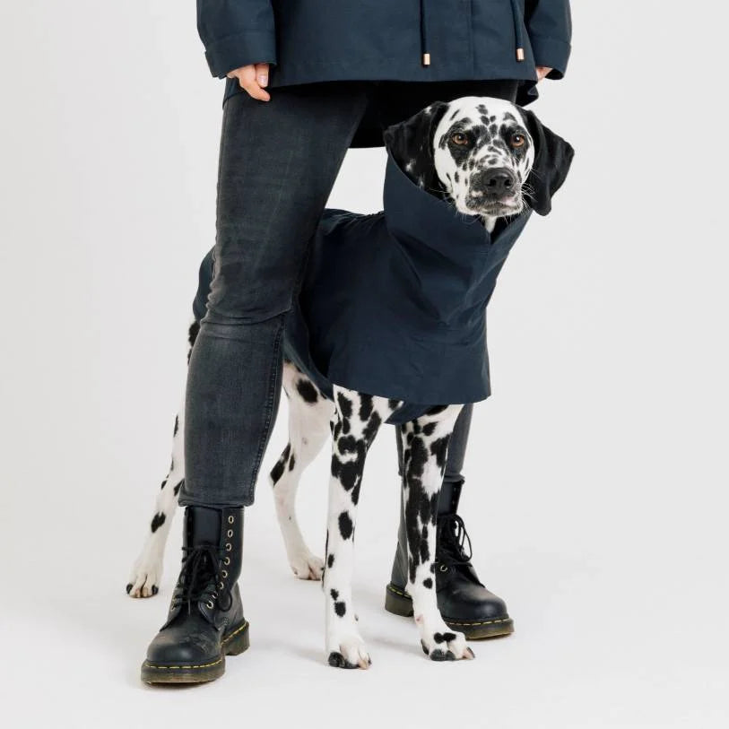 Cloud7 regnfrakke, Lewis, Navy Blue
