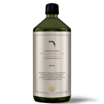 Essential Foods - Omega 3 Lakseolie 1000ml.