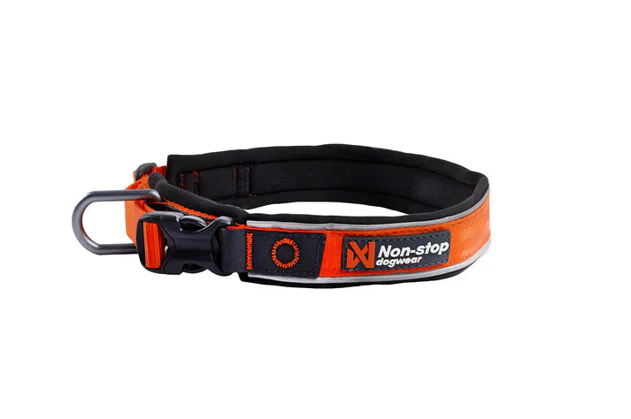 Non-stop Dogwear - Roam halsbånd, orange