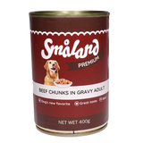 Småland Premium Vådfoder m. okse, 400g