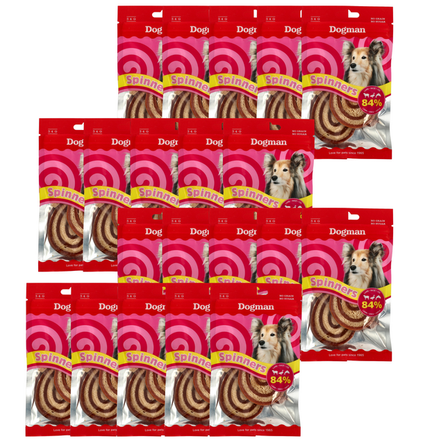 Dogman - Snurretoppe (20 stk)