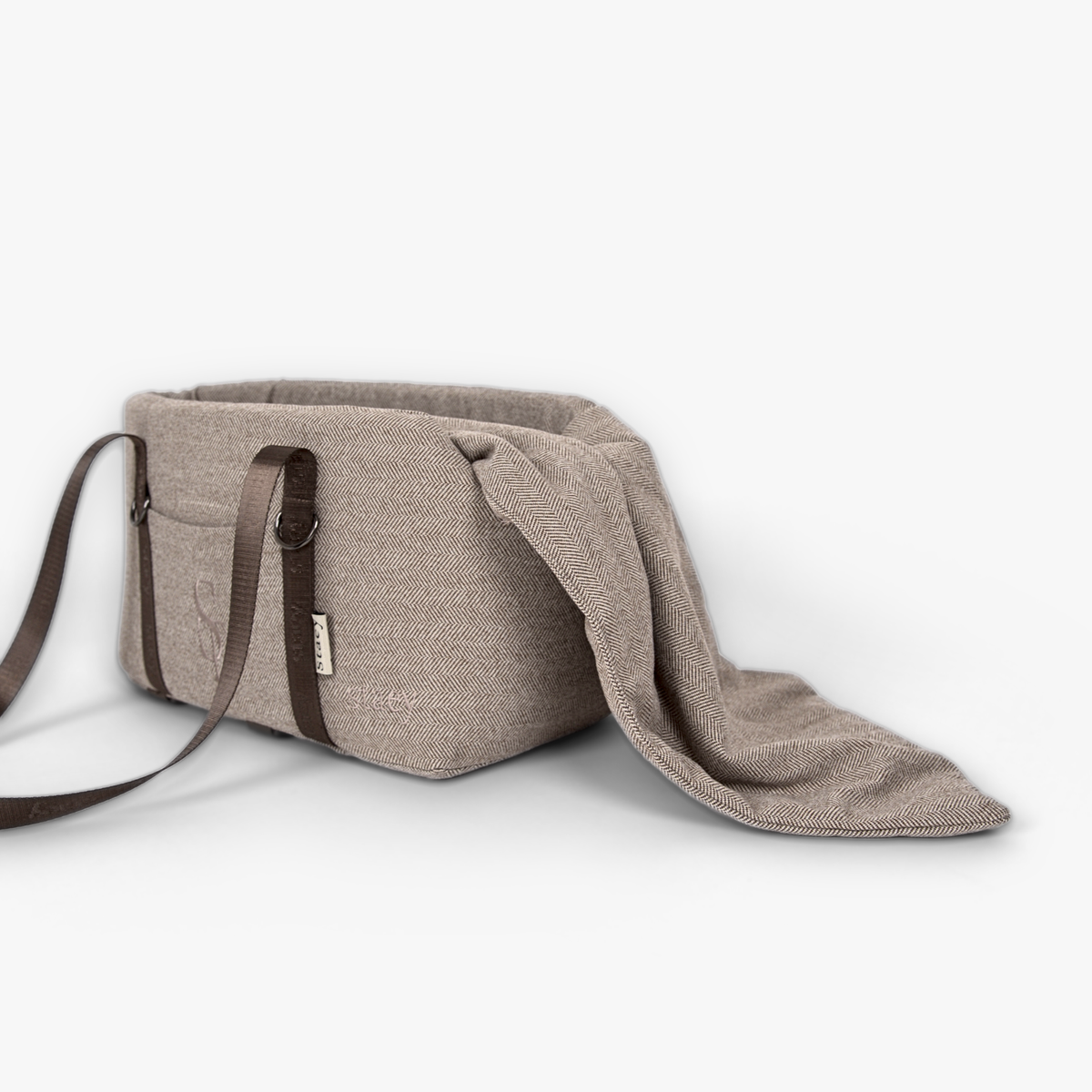 Maya 2-i-1 Bilsæde, Herringbone Mocca – Staey