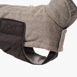 Herringbone Hundefrakke, Mocca – Staey