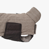 Herringbone Hundefrakke, Mocca – Staey