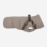Vera Hundejakke m. sele, Herringbone Mocca – Staey