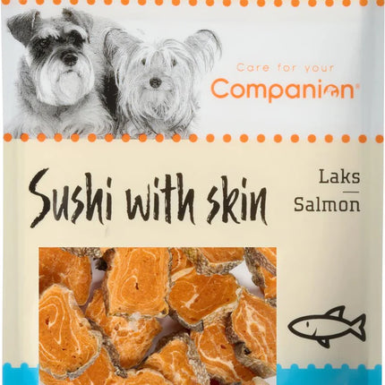 Companion Skin Wrapped Sushi - Laks, 80g
