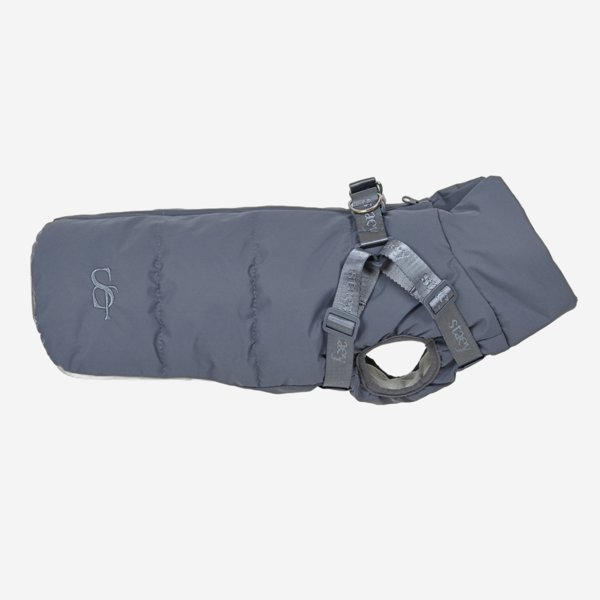 Vera Hundejakke m. sele, Dusty Blue – Staey
